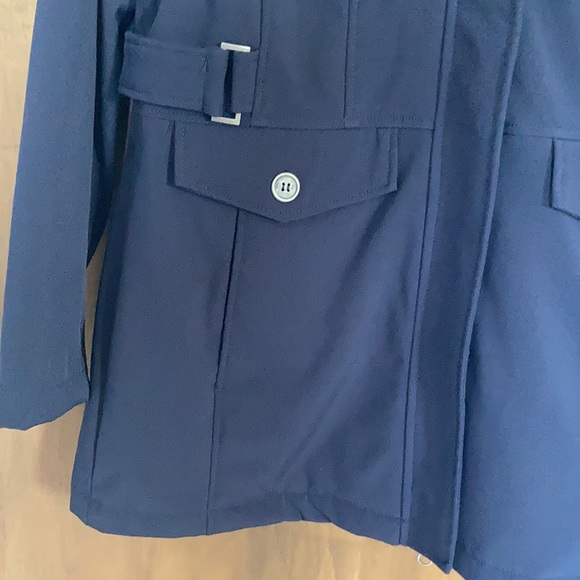 Relist12/9 Free Country soft shell coat w hood faux fur lining water resistant L - Picture 7 of 17